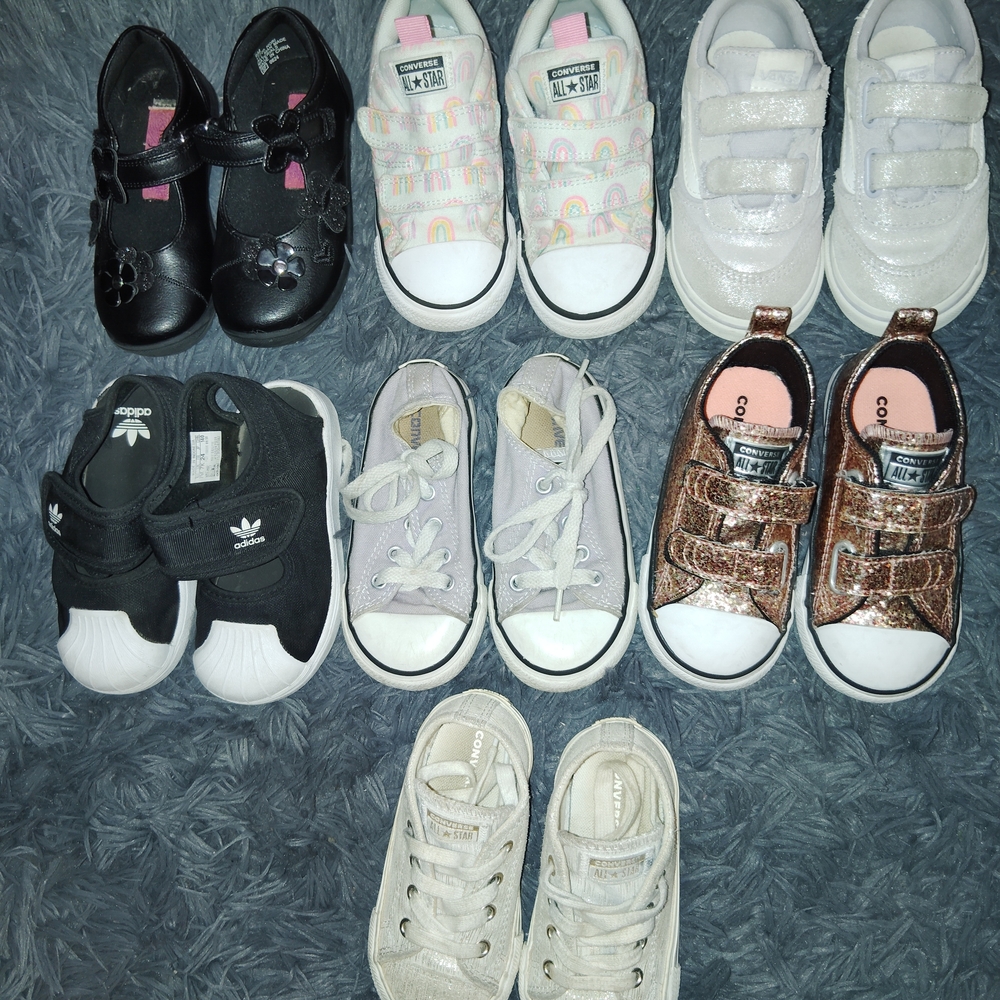 Adidas Black Kids Sneakers